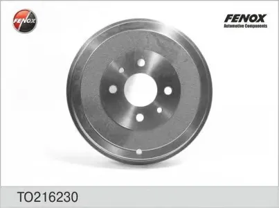 FENOX TO216230 Барабан тормозной Alfa Romeo 145146, Fiat DobloMultiplaMarea 94>