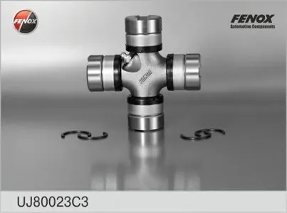 FENOX UJ80023C3 Крестовина карданного шарнира, с масленкой смазка, крепеж