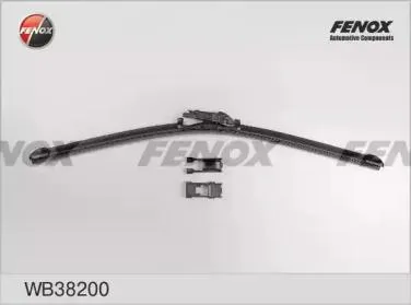 FENOX WB38200 Щетка стеклоочистителя 375 мм (15) бескаркасная (9 адаптеров)