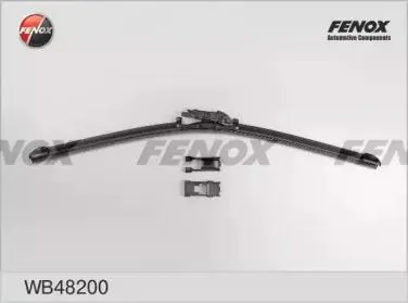 FENOX WB48200 Щетка стеклоочистителя  бескаркасная 48019'' Fiat , Ford , Honda , Mazda , MB, Nissan , Opel