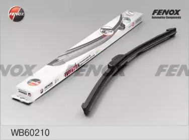 FENOX WB60210 Щетка стеклоочистителя плоская 60024 универс. Audi , Fiat , Ford , Honda , Kia , Mazda , MB, Opel ,VW