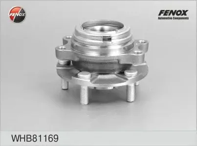 FENOX WHB81169 Комплект подшипника ступ.пер. прав. Nissan Teana (J32)3.5 08>, Teana (J32R) 09>, Murano Z51 07>