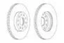 FERODO DDF1218C Диск тормозной VAG Octavia Superb Yeti Golf 6 Golf 7 Jetta 4 01- вент. перед.