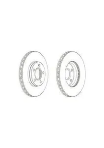 FERODO DDF2062C Тормозной диск
