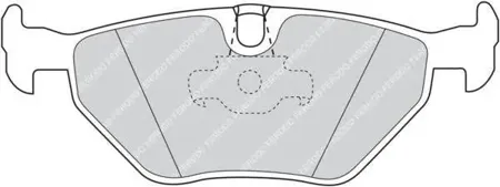 FERODO FDB1075 Колодки торм.задние =265 15=571936B BMW E39 2.0-4.02.0D-3.0D 95>
