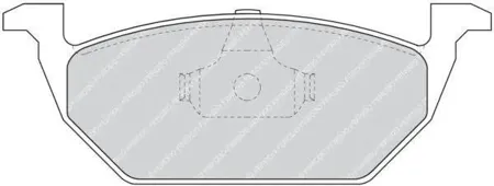FERODO FDB1094 Колодки торм.передние Audi A3 1.6-1.9TD 96-03, Skoda Octavia 1.41.6 96>