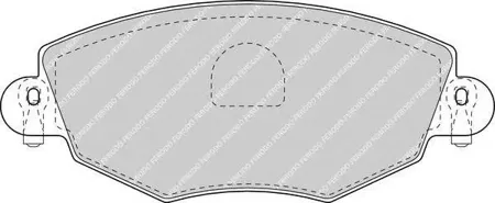 FERODO FDB1425 Колодки торм.передние =573020B=776 00 Ford Mondeo III 1.8-2.5i & 16V 00>
