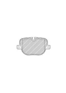 FERODO FDB4106 Колодки торм.задние Land Rover Range Rover III 5.0i4.4TD Sport 5.0i 09>