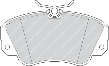 FERODO FDB686 Колодки Opel Omega A,B 2.0-3.0L