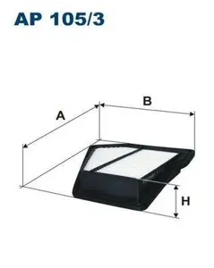 FILTRON AP1053 Воздушный фильтр Honda CR-V 2.2D 07>