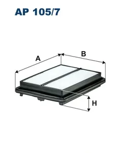 FILTRON AP1057 Воздушный фильтр Honda CR-V III 2.4
