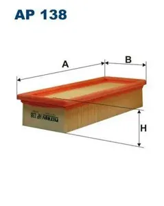 FILTRON AP138 Воздушный фильтр Rover 200400800 1.4-2.0 89>