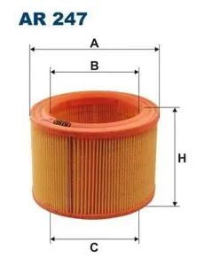 FILTRON AR247 Воздушный фильтр Peugeot 205306309 1.8TD,1.9DTD