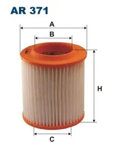 FILTRON AR371 Воздушный фильтр (круглый)