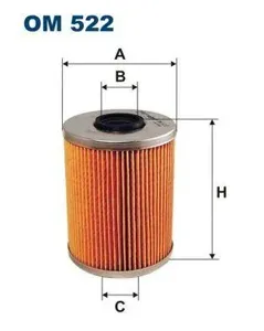 FILTRON OM522 Фильтр масляный [картридж]