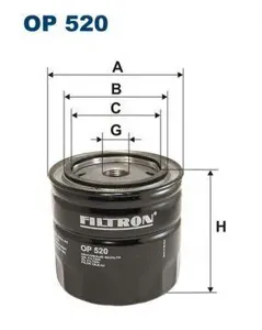 FILTRON OP520 Фильтр масляный Lada (BA3)