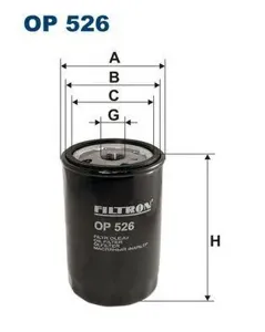 FILTRON OP526 Фильтр масляный VW Audi