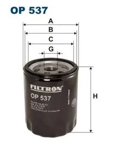 FILTRON OP537 Фильтр масляный корпусной