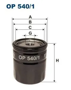 FILTRON OP5401 Фильтр масляный Citroen : AX, Berlingo (96~), C5 (00-08), C8 (02~), Jumpy I Dispatch I (96-07), Jumper I (94-02), Jumper II (02-06), Saxo, Synergie, Xantia, Xsara (97-05), Fiat : Ducato 94 (94-02), Sc
