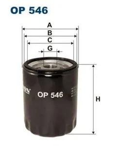 FILTRON OP546 Фильтр масляный корпусной