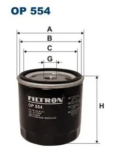 FILTRON OP554 Фильтр масляный