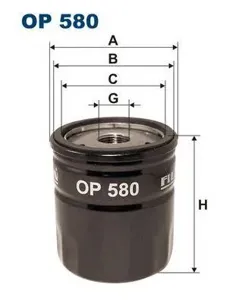 FILTRON OP580 Фильтр масляный корпусной