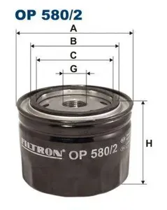FILTRON OP5802 Фильтр масляный Land Rover Freelander 2.0Di 98-06, Rover 2545 2.0iDT 95>
