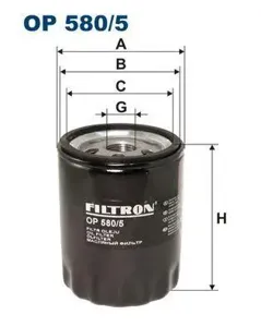 FILTRON OP5805 Фильтр масляный корпусной