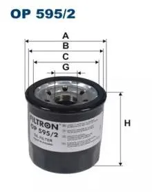 FILTRON OP5952 Фильтр масляный Hyundai i20i20 II, Kia Picanto IIRio III