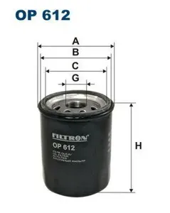 FILTRON OP612 Фильтр масляный