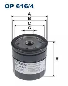 FILTRON OP6164 Фильтр масляный двигателя