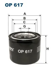 FILTRON OP617 Фильтр масляный корпусной