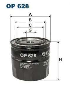 FILTRON OP628 Фильтр масляный корпусной