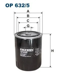 FILTRON OP6325 Фильтр масляный Hyundai Accent II, Elantra , Getz