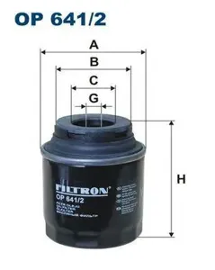 FILTRON OP6412 Фильтр масляный Audi A3, Seat Ibiza Leon, Skoda , VW Golf Passat 1.4TSI 07>