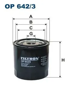 FILTRON OP6423 Фильтр масляный Nissan Pathfinder 3.0DCI 10>