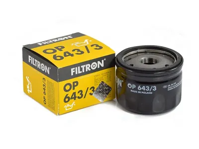 FILTRON OP6433 Фильтр масляный Hyundai Kia Mazda Mitsubishi Nissan