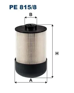 FILTRON PE8158 Фильтр топливный Renault Logan , Nissan Note 1.5DCI 09>
