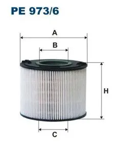 FILTRON PE9736 Фильтр топливный VW Touareg PORSHE Cayenne Audi Q7 3.0-4.2 TDI 2005=>