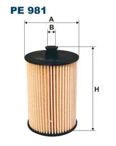 FILTRON PE981 фильтрующий элемен топлива Volvo S60S80V70XC70XC90 2.4D5 01>