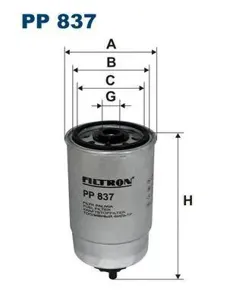 FILTRON PP837 Фильтр топливный