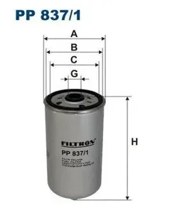 FILTRON PP8371 Фильтр топливный