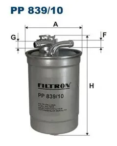 FILTRON PP83910 Фильтр топливный Audi A4A6 2.0TDI3.0TDI 04>