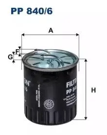 FILTRON PP8406 Фильтр топливный