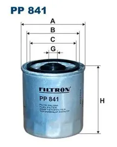 FILTRON PP841 Фильтр топливный корпусной