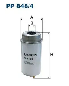 FILTRON PP8484 Фильтр топливный Ford Transit 2.0-2.4D 02-06