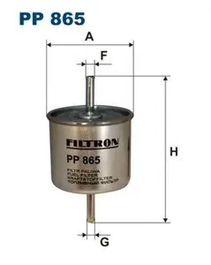 FILTRON PP865 Фильтр топливный Ford Fiesta Mondeo 1 Mondeo 2 -00 1.1-2.5