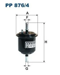 FILTRON PP8764 Фильтр топливный Hyundai Accent 00-