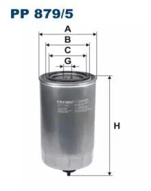 FILTRON PP8795 Фильтр топливный Astra HD 7-C 42.36 [200001-...], Astra HD 7-C 42.36 T [200001-...], Astra HD 7-C 42.40