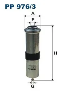FILTRON PP9763 Фильтр топливный BMW 3 E90,X1 E84,X3 F25 2,0-3,0D 2010=>
